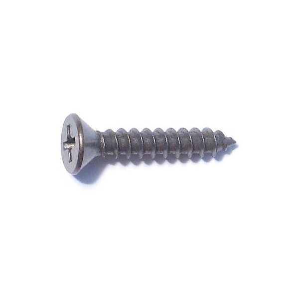 Midwest Fastener Wood Screw, #9, 1 in, Venetian Bronze Steel Flat Head Phillips Drive, 35 PK 79291 - main